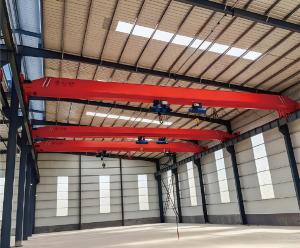 LDE型电动单梁起重机(双葫芦)